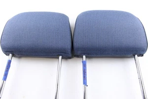 Nissan Pathfinder D21 1986-1997 carrocería dura camioneta reposacabezas azul OEM - Imagen 1 de 7