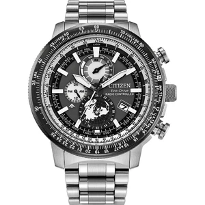CITIZEN ECO DRIVE PROMASTER GEO TREKKER ATOMIC FUNKUHR BY3006-53H - Bild 1 von 11