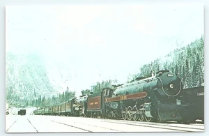 Postal Canadian Pacific 5920 2-10-4 Selkirk locomotora tren de pasajeros - Imagen 1 de 3