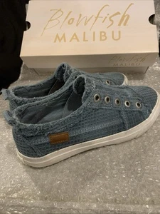 Blowfish Malibu distressed Waffle Style sneakers, size women's 7 - Picture 1 of 11
