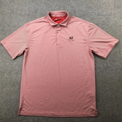Georgia Bulldogs Polo Shirt Mens Large Red White NCAA Football Onward Reserve - Image 1 of 4