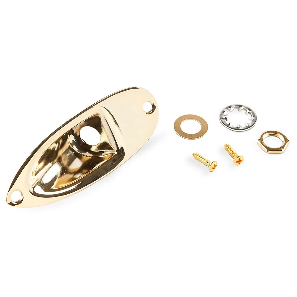 Fender 0991940200 FEND Strat Jack Ferul Gold