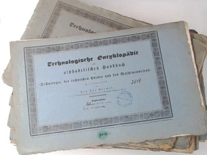 Technologische Encyklopädie oder alphabetisches Handbuch der Technologie, der te - Bild 1 von 3