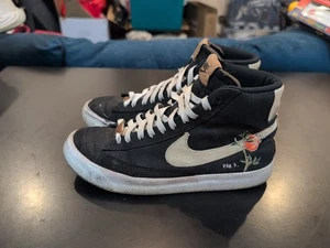 Nike Blazer '77 Mid Granatapfel Schuhe Herren Gr. 6,5 schwarz Canvas CI1166-001 - Bild 1 von 5