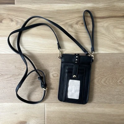 Bolso bandolera negro para teléfono Inc Ashlii nuevo con etiquetas. Se convierte en pulsera Foto 1 de 4