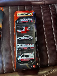 Matchbox 2025 MBX Rescue V 5-Pack-Variation #1 VHTF - Picture 1 of 1