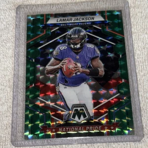 2023 Panini Mosaic - National Pride Green Prizm #260 Lamar Jackson - Picture 1 of 2