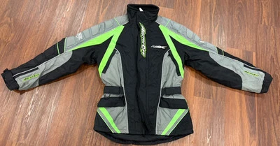Jaqueta de motociclista masculina ARCTIC CAT Arcticwear SnowMobile pequena vantagem verde limão - Imagem 1 de 4
