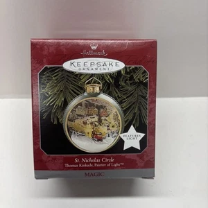 Hallmark Keepsake Ornament Thomas Kinkade Painter of Light St Nicholas Circle 98 - Picture 1 of 2