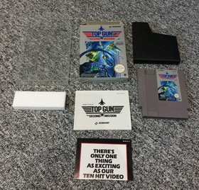 Top Gun The Second Mission Nintendo NES Complet Pal FRA Konami TBE