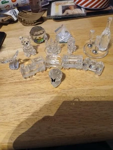 Group of Crystal Figures, some Swarovski, Proceeds to GREAT ORMOND STREET - Picture 1 of 1