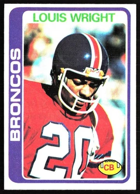 1978 Topps #420 Louis Wright - Image 1 of 2