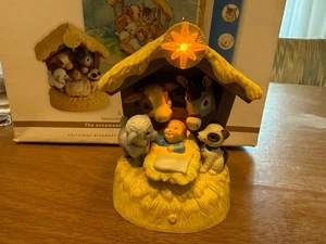 PUNZE EIN GESCHENK FÜR DAS BABY interaktiver Krippenschmuck 2010 Licht Sound - Bild 1 von 2