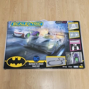 Scalextric Spark Plug - Batman vs Joker Race Set C1415 New Sealed Box - Picture 1 of 12