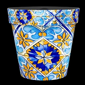22cm Seville Planter Beautiful Design Creekwood Plastic Plant Pot - Picture 1 of 1