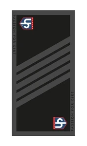 Tappeto Design Per Officina E Servizio 100X200Cm Nero/Bianco - Imagen 1 de 2