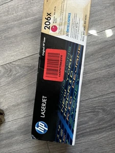 HP 206X Magenta W2113X High Yield Toner Cartridge M255, MFP M282, M283 - Picture 1 of 8