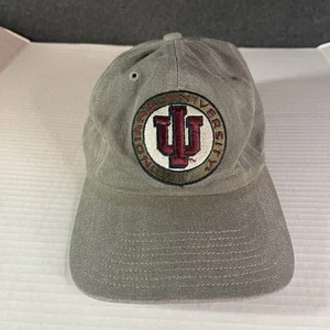 Vintage American Needle Indiana Hoosiers Cap Men's gray adjustable Hat - Picture 1 of 8