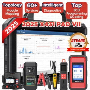 2025 LAUNCH X431 PAD 7 X-PROG 3 Car Diagnostic Scanner IMMO Key Programming TPMS - Picture 1 of 53