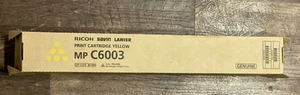 Oryginalny żółty toner Ricoh 841850 MP C6003 OEM - Zdjęcie 1 z 1