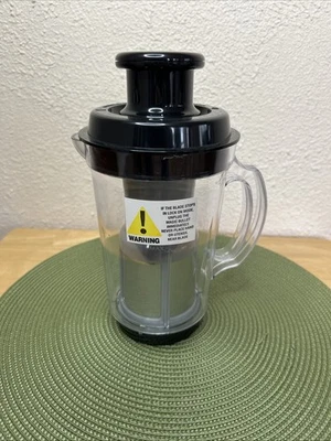 Magic Bullet MB1001  Juicer Extractor Pitcher with Plunger Fruits and Vegetables - Image 1 of 2