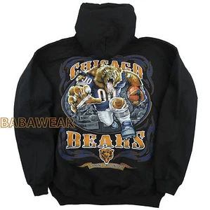 Bears Running Back Pullover Hoody NFL Chicago Football Hoodie BABA - Picture 1 of 4