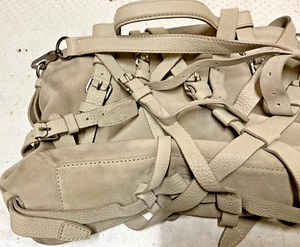 Alexander Wang Ingrid Satchel Buckle Bag, dark bone coloured - Sell for Charity - Picture 1 of 14