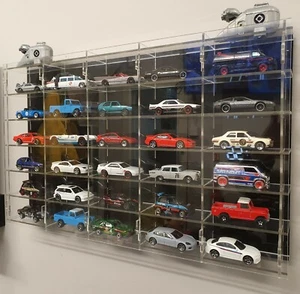 30 Teile Modell Lego Minifigur Spielzeug Hot Wheels Auto Druckguss Display Rahmen Gestell - Bild 1 von 13