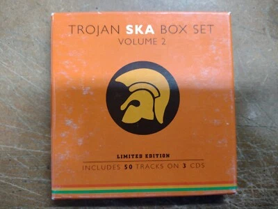 TROJAN SKA BOX SET VOLUME 2 various artists (3X CD, 50 track compilation, 2000) - Image 1 of 4
