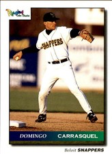 1996 Beloit Snappers Team Issue #9 Domingo Carrasquel Venezuela VZ Baseball Card