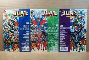 Juego completo JLA-Z #1-3 *Guía de personajes (DC Comics, 2003) ~ En estado bastante bueno/casi nuevo - Imagen 1 de 7