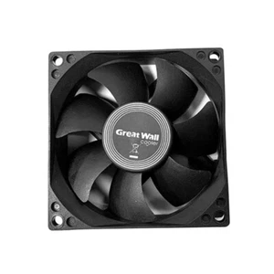 Silent Fan for Computer Cases Chassis Cooling Fan Hydraulic Bearing (8cm) - Photo 1/10