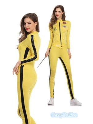 Disfraz de Kung Fu SN-G2-1 Mujer Kill Bill La Novia Beatrix Kiddo Foto 1 de 4