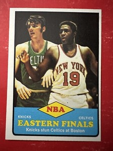 1973-74 Topps #66 NBA Eastern Finals Knicks /Celtics