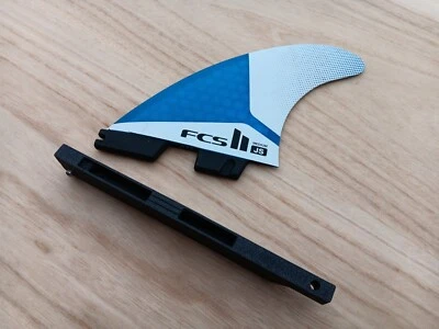 FCS II to longboard fin box adapter
