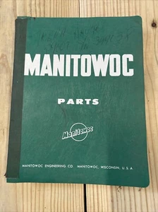 Manitowoc 3900T Parts Manual Serial # 399038 Genuine OEM Pre-owned Free Ship - Picture 1 of 9