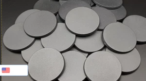 Pack de 25, 50 mm Bases Redondas de Plástico Miniatura Wargames Mesa Juego - TEXTURIZADO - Imagen 1 de 3