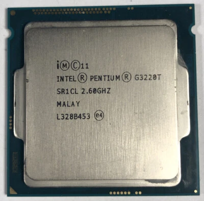 SR1CL Intel Pentium G3220T Dual-Core 2.60GHz 5.00GT/s DMI2 3MB L3 Cache  - Image 1 of 2