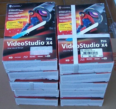 Corel VideoStudio Pro X4 nuovo con scatola - Immagine 1 di 4