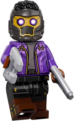 LEGO Marvel Studios T'Challa Star-Lord Minifigure (71031) New Retired CMF - Image 1 of 4