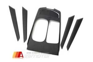 Cubierta envolvente de cambio de fibra de carbono + borde de puerta 6 piezas para Maserati Ghibli 2017-19 - Imagen 1 de 4