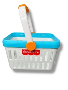 Fisher Price Fun with Food Grocery Basket White Blue 2018 - Picture 1 of 9