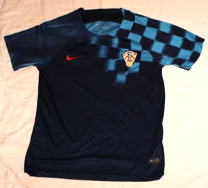 Croatia Soccer Football World Cup 2022/23 Stadium Away Blue Jersey Size L Nike - Picture 1 of 9