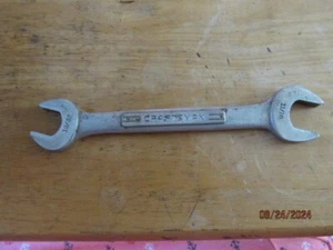 USED VINTAGE Craftsman =V= Series 19/32" 11/16" Double Open Ended Wrench - Bild 1 von 6
