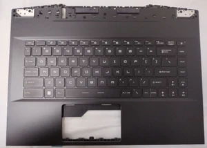 New For MSI GP66 MS-1542 1543 Upper Case Palmrest Full Colorful Backlit Keyboard - Picture 1 of 3