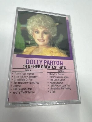 Dolly Parton RARE 14 of Her Greatest Hits SEALED New sealed RCA BMG 1988 Jolene - Image 1 of 4