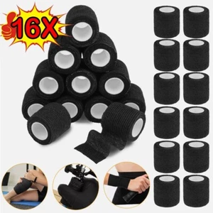 16X Tattoo Self Adhesive Bandage Wrap Grip Cohesive Elastic Tape 2" x 5yds Gift - Picture 1 of 12