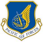 Autocollant/autocollant US Air Force USAF Pacific Air Forces
