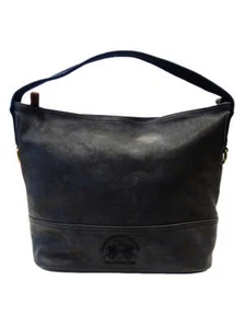 Sac à bandoulière Hobo noir La Martina pour femme - Foto 1 di 5