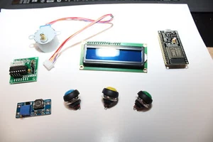 Arduino TOP Set, ESP32, LCD 1602, Stepmotor, Netzteil, Druckknöpfe - Bild 1 von 14